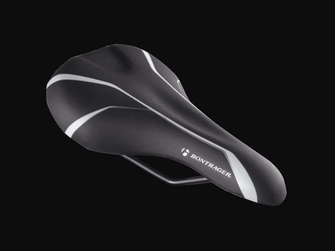 Trek Bikes Bontrager Kids' Comfort Bike Saddle Black Clearance