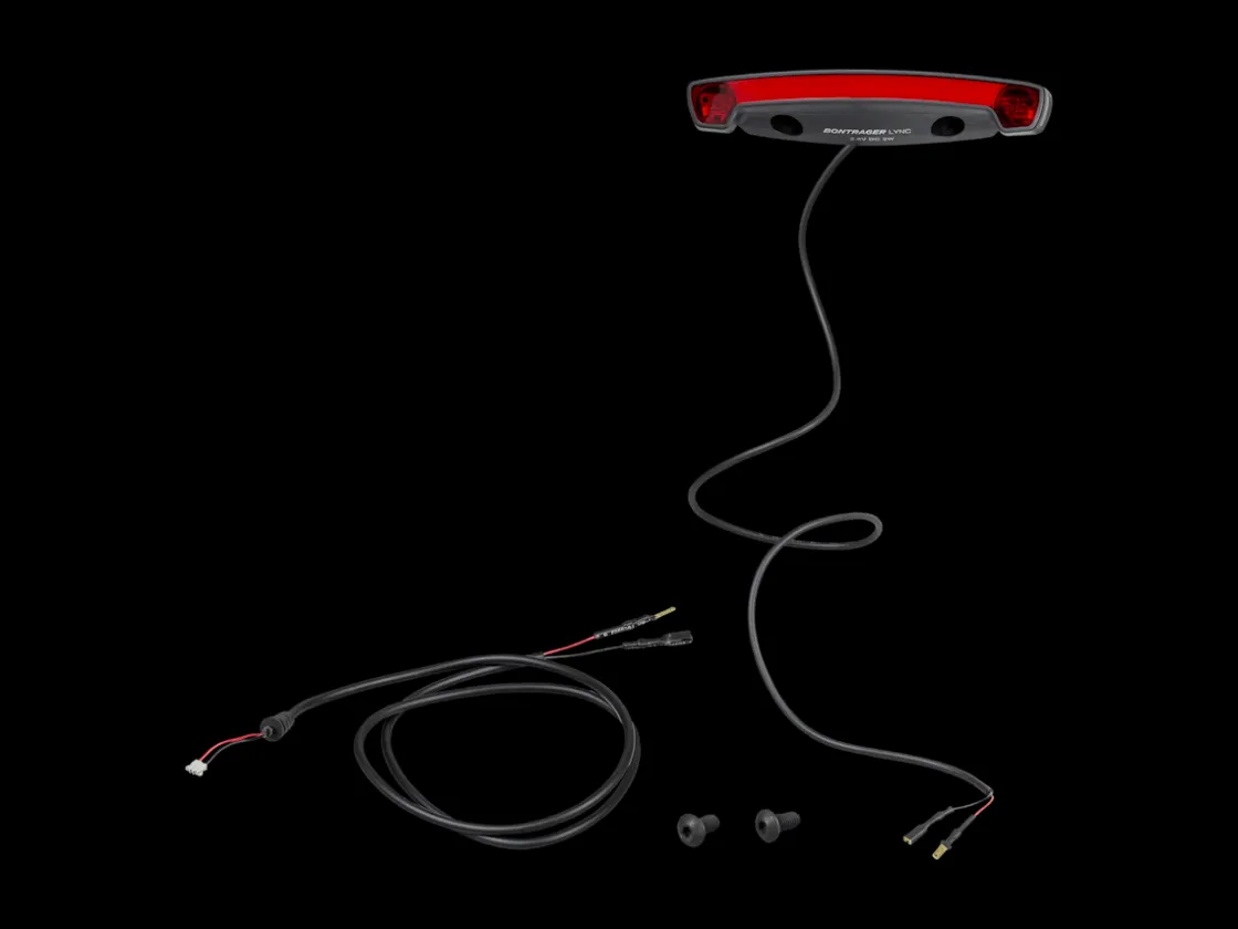 Trek Bikes Bontrager Lync Flare Saddle Mount Wide-Beam Rear Bike Light Red/Black Hot