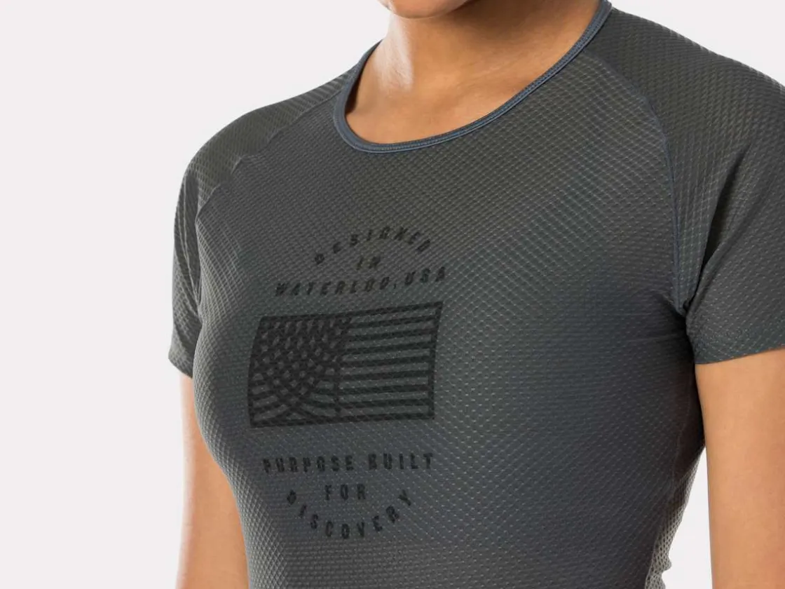 Trek Bikes Bontrager Mesh Women's Short Sleeve Cycling Baselayer White Best