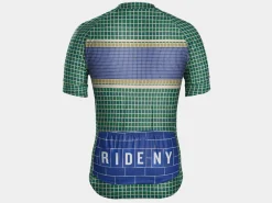 Trek Bikes Bontrager New York State Cycling Jersey Green Flash Sale