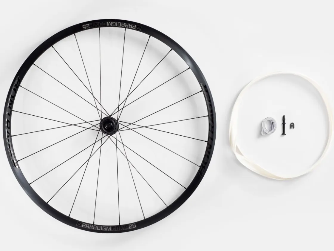 Trek Bikes Bontrager Paradigm Comp 25 TLR Disc Road Wheel Black Store