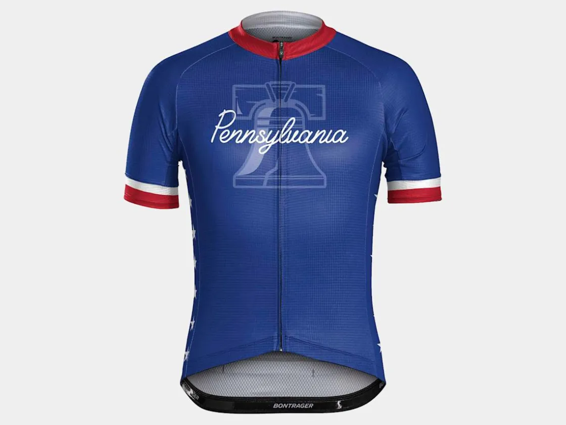 Trek Bikes Bontrager Pennsylvania State Cycling Jersey Blue Online