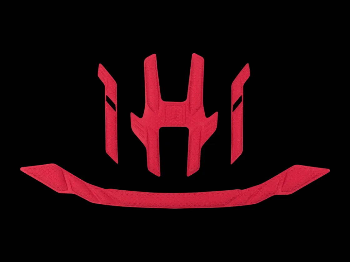 Trek Bikes Bontrager Quantum Mips Helmet Fit Pads Red New