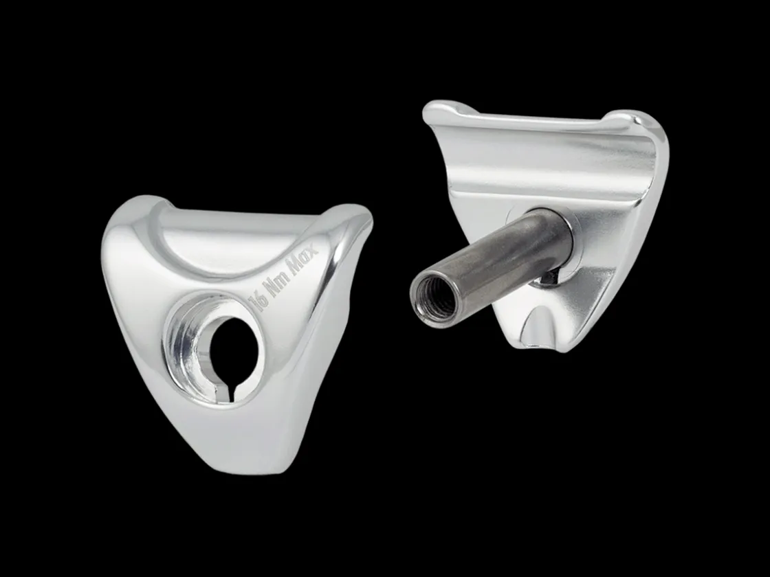 Trek Bikes Bontrager Rotary Head Seatpost 7x9mm Saddle Clamp Ears Silver Sale