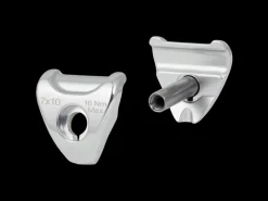 Trek Bikes Bontrager Rotary Head Seatpost 7x10mm Saddle Clamp Ears Silver Flash Sale