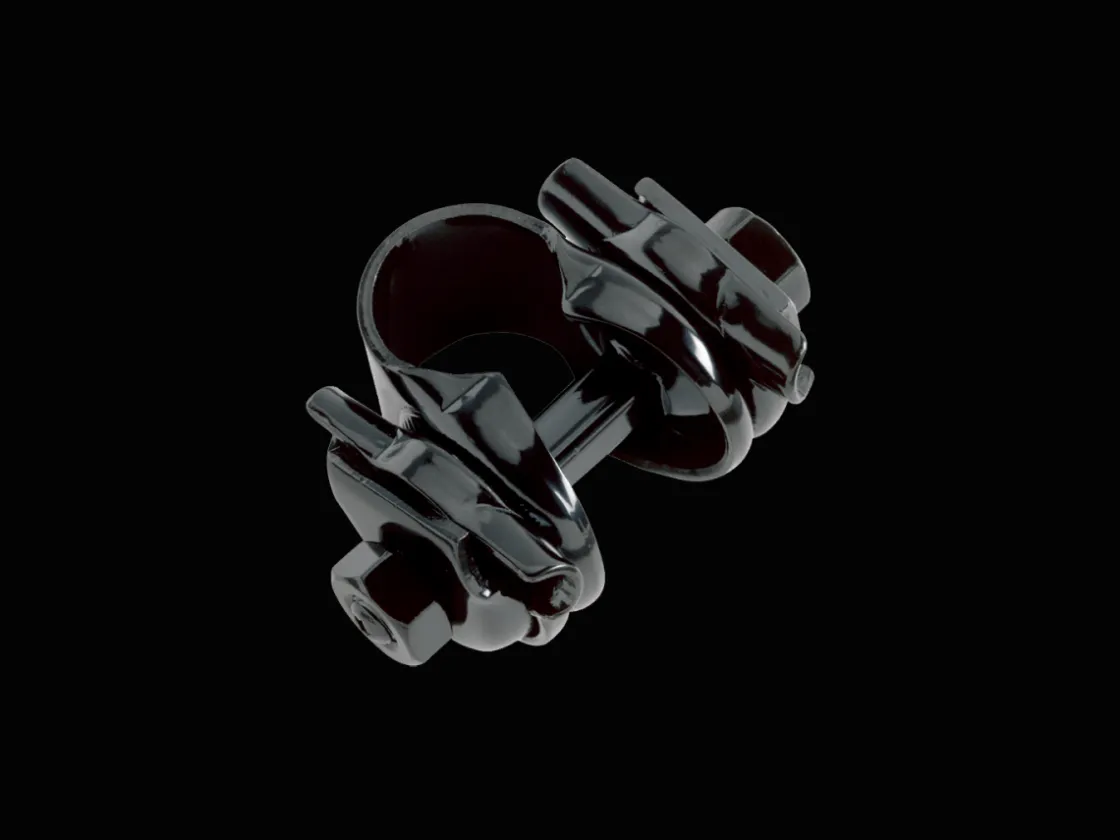 Trek Bikes Bontrager Saddle Clamp Black Best
