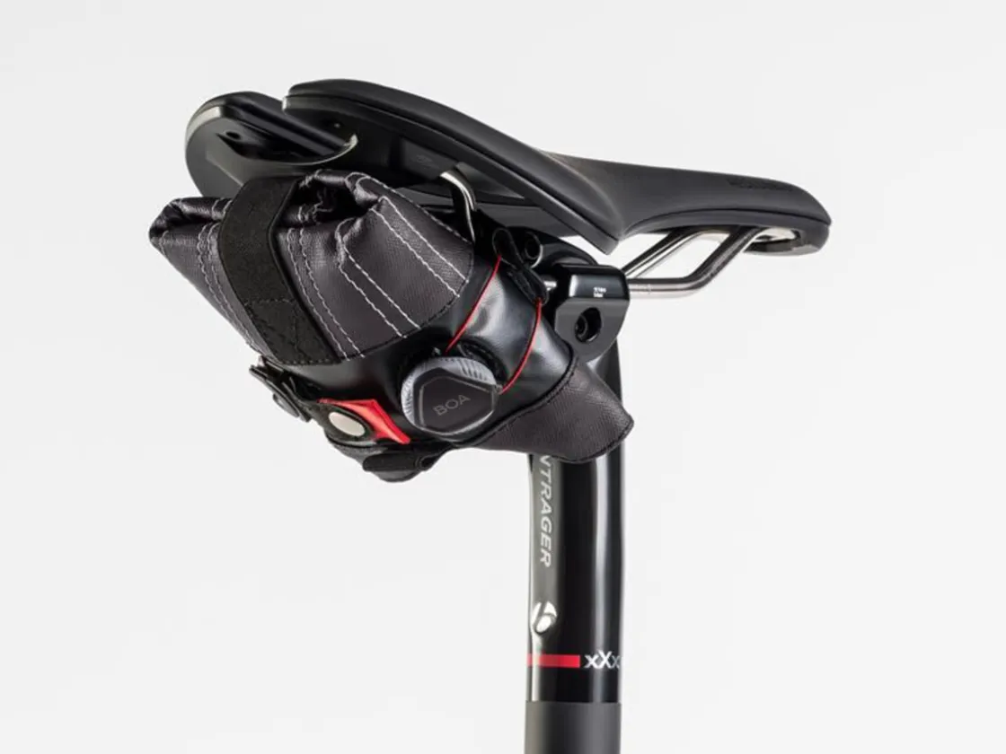 Trek Bikes Bontrager Spring Roll Seat Bag Black Cheap