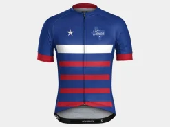 Trek Bikes Bontrager Texas State Cycling Jersey Blue Discount