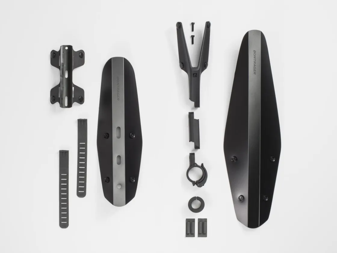 Trek Bikes Bontrager Universal Road/CX/MTB Fender Set Black Store