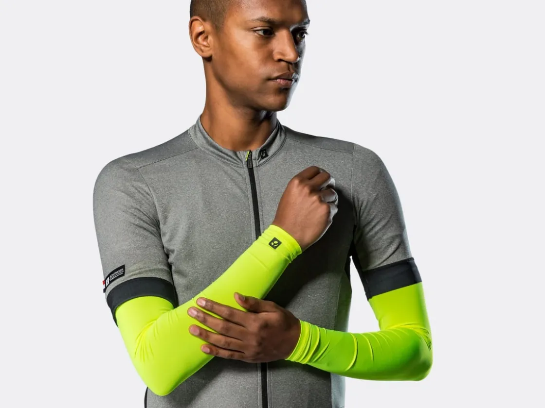 Trek Bikes Bontrager UV Sunstop Cycling Arm Cover Radioactive Yellow New