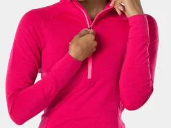 Trek Bikes Bontrager Vella Women's Thermal Long Sleeve Cycling Jersey Quicksilver Best