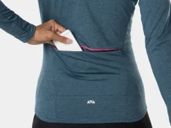 Trek Bikes Bontrager Vella Women's Thermal Long Sleeve Cycling Jersey Quicksilver Best