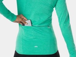 Trek Bikes Bontrager Vella Women's Thermal Long Sleeve Cycling Jersey Quicksilver Best