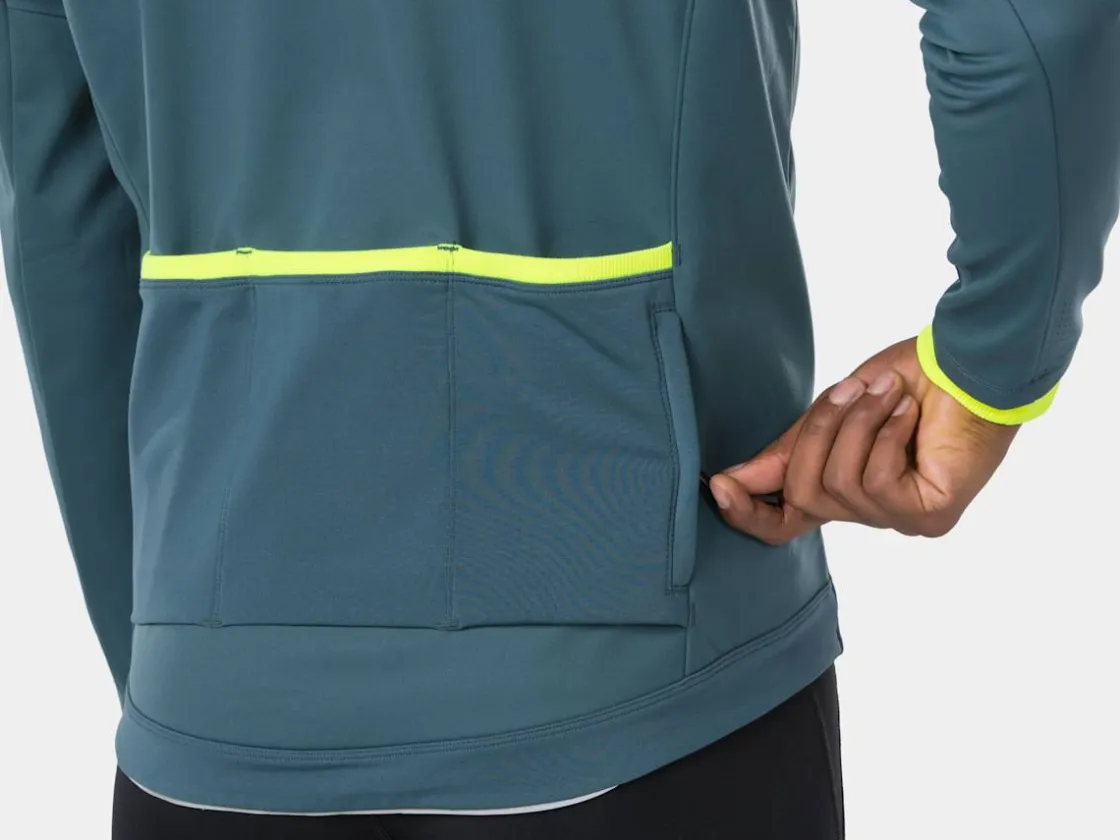 Trek Bikes Bontrager Velocis Subzero Softshell Cycling Jacket Battleship Blue Fashion