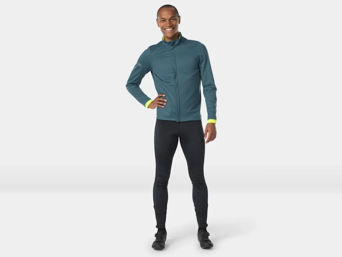 Trek Bikes Bontrager Velocis Subzero Softshell Cycling Jacket Battleship Blue Fashion