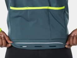 Trek Bikes Bontrager Velocis Subzero Softshell Cycling Jacket Battleship Blue Fashion