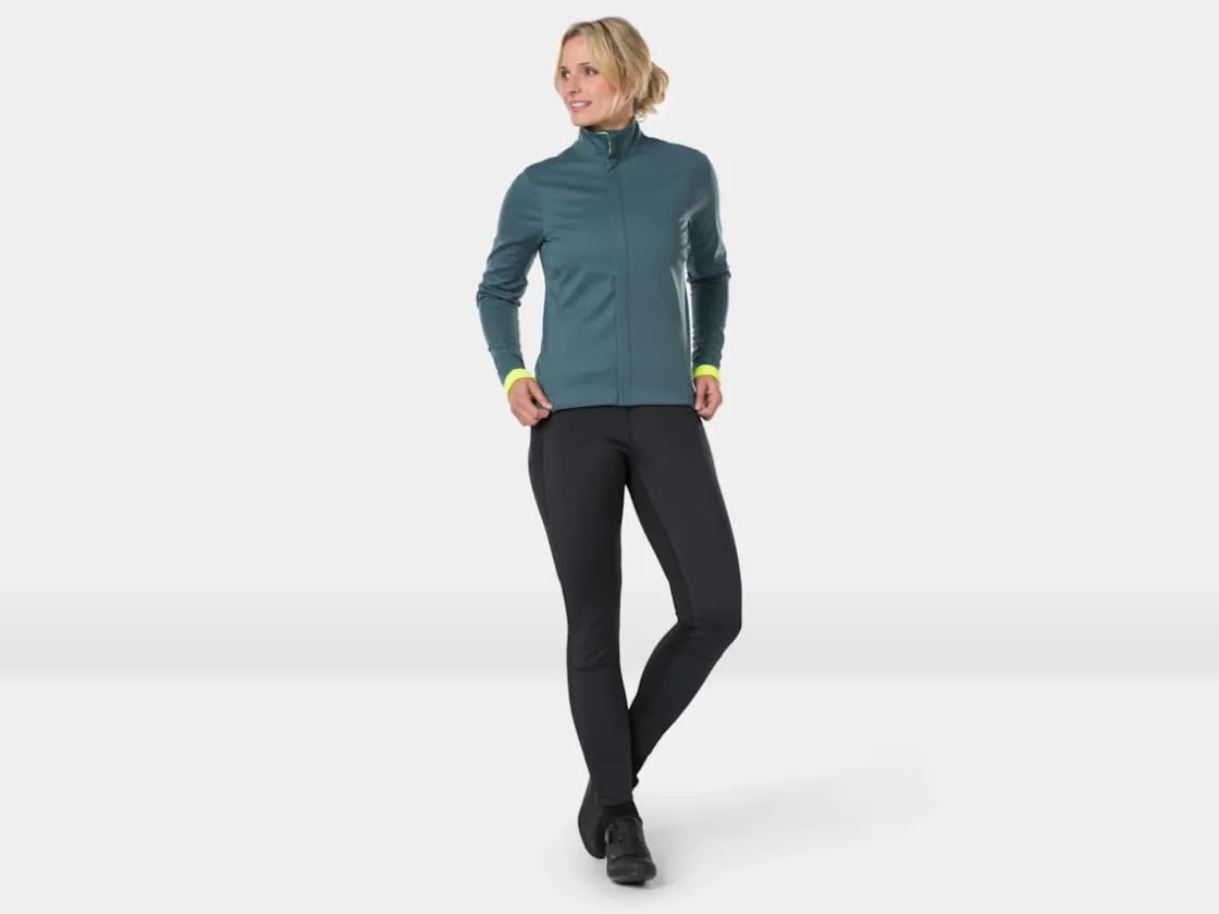Trek Bikes Bontrager Velocis Women's Subzero Softshell Cycling Jacket Battleship Blue Flash Sale