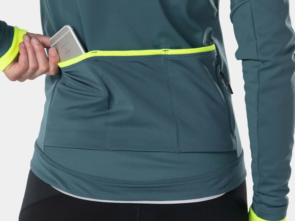 Trek Bikes Bontrager Velocis Women's Subzero Softshell Cycling Jacket Battleship Blue Flash Sale