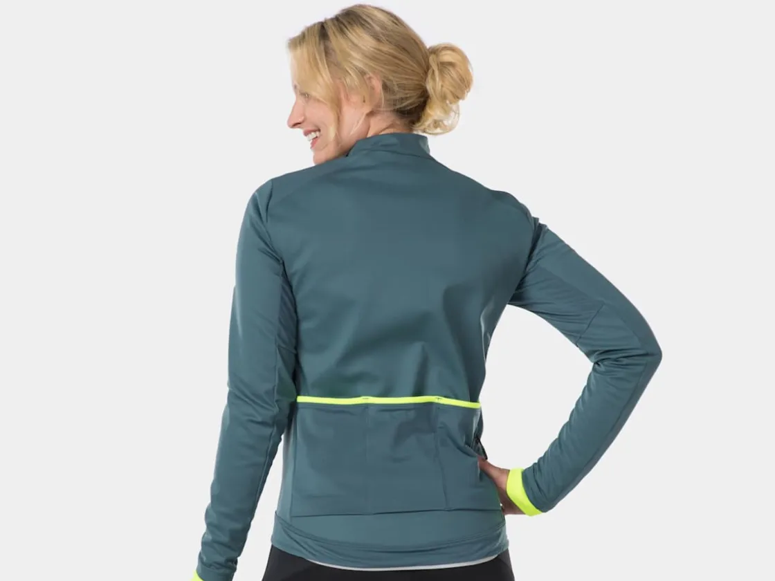 Trek Bikes Bontrager Velocis Women's Subzero Softshell Cycling Jacket Battleship Blue Flash Sale