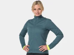 Trek Bikes Bontrager Velocis Women's Subzero Softshell Cycling Jacket Battleship Blue Flash Sale