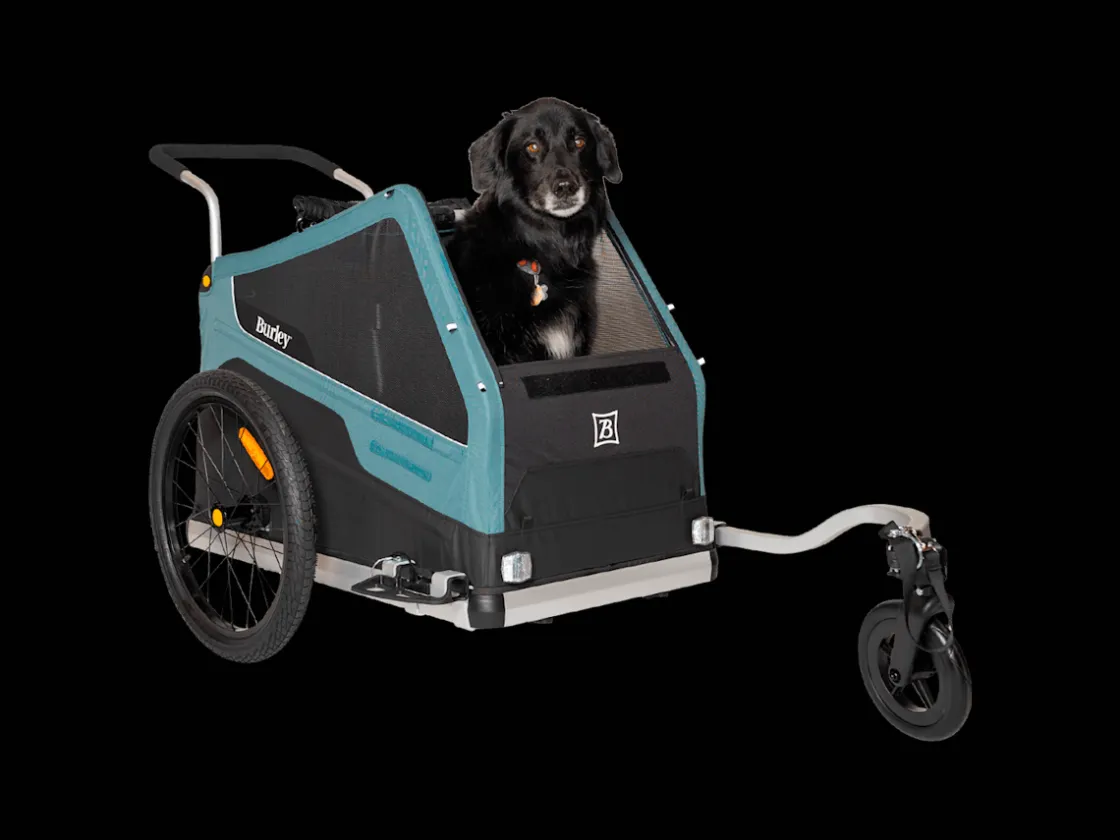 Trek Bikes Burley Bark Ranger™ Pet Trailer Black/Dark Teal Store