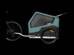 Trek Bikes Burley Bark Ranger&trade; XL Pet Trailer Black/Dark Teal Hot