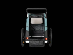 Trek Bikes Burley Bark Ranger&trade; XL Pet Trailer Black/Dark Teal Hot