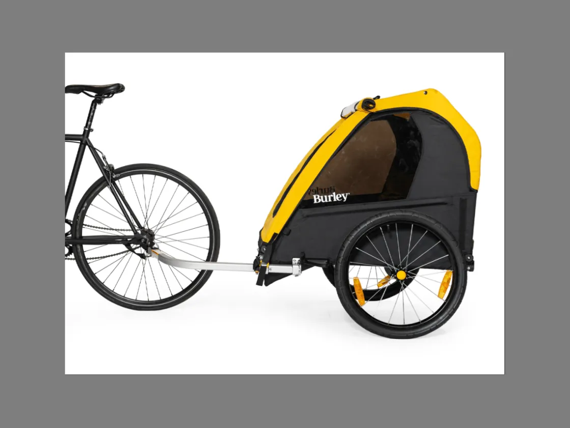 Trek Bikes Burley Bee Kids Trailer Yellow Hot