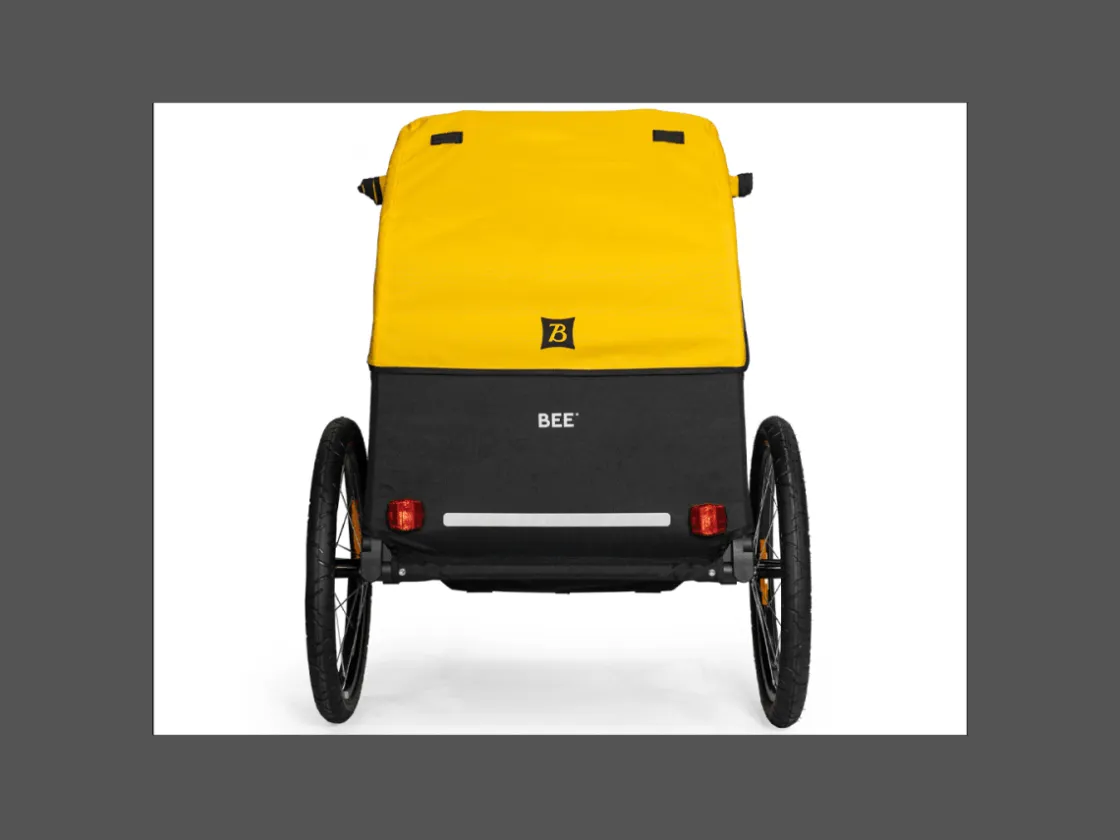 Trek Bikes Burley Bee Kids Trailer Yellow Hot