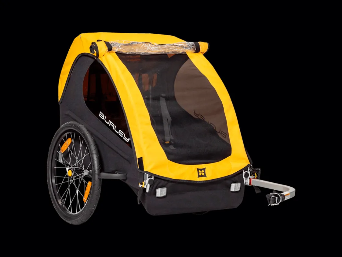 Trek Bikes Burley Bee Kids Trailer Yellow Hot