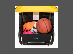 Trek Bikes Burley Bee Single Kids Trailer Yellow Clearance