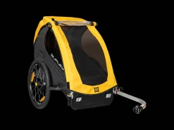 Trek Bikes Burley Bee Single Kids Trailer Yellow Clearance