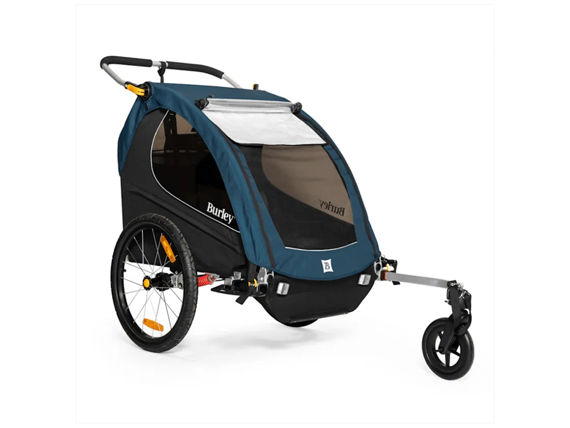 Trek Bikes Burley Encore X Kids Trailer Blue/Black Sale