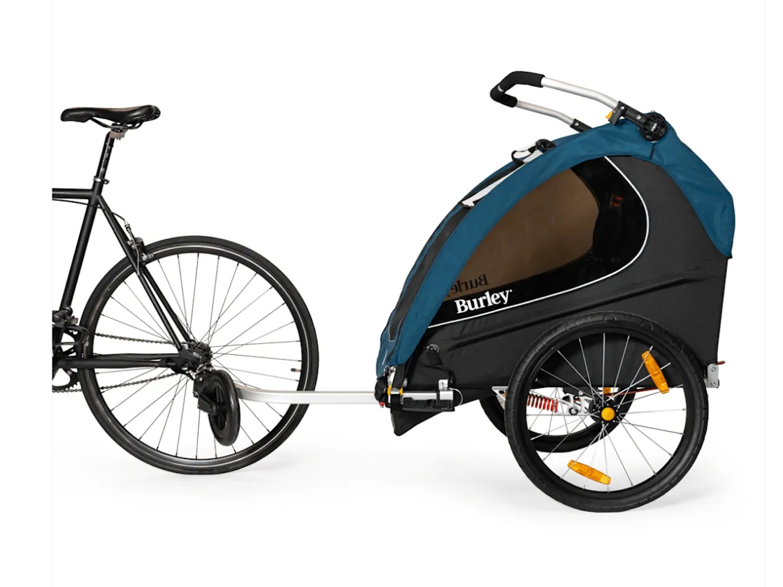 Trek Bikes Burley Encore X Kids Trailer Blue/Black Sale