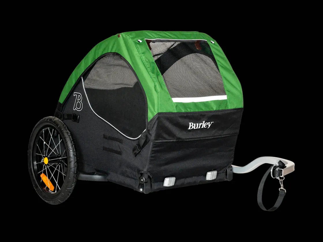 Trek Bikes Burley Tail Wagon® Pet Trailer Black/Dark Green Flash Sale