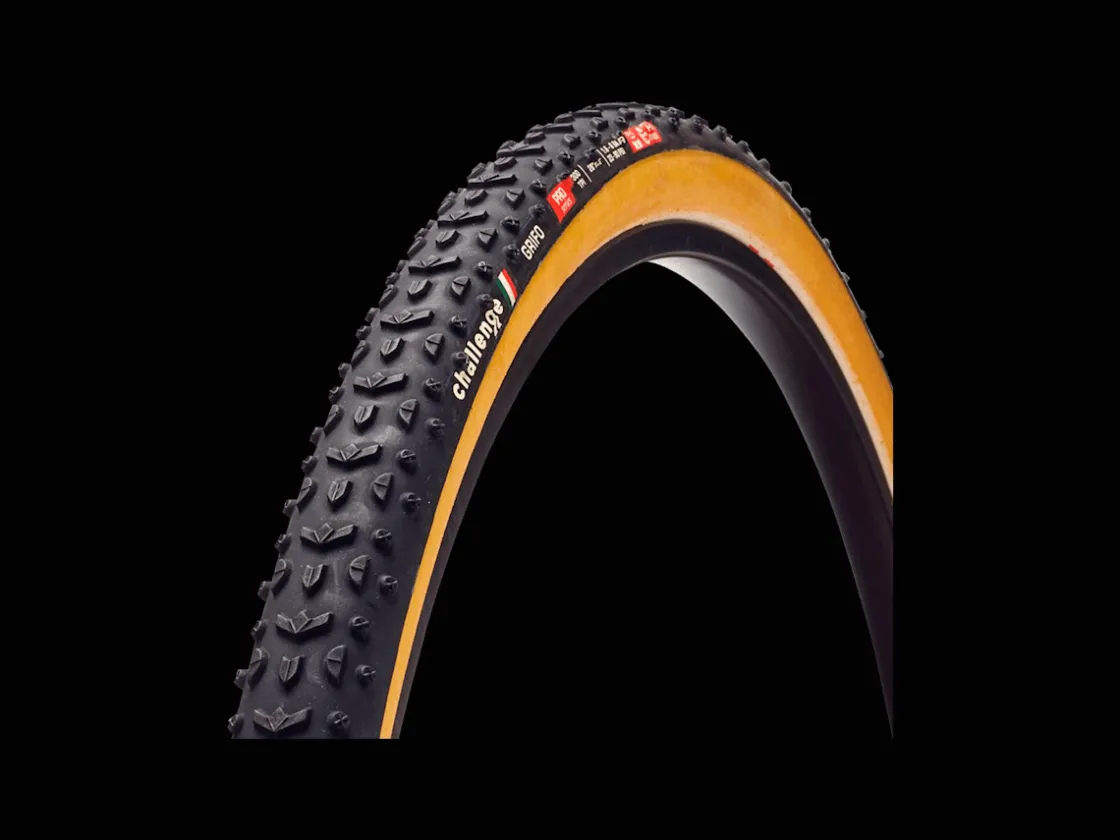 Trek Bikes Challenge Grifo Pro Handmade Tubular Cyclocross Tire Black/Natural Sale