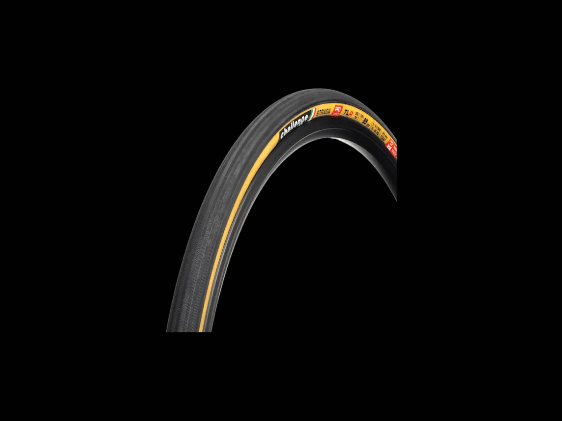 Trek Bikes Challenge Strada Pro Handmade Tubeless Road Tire Black/Natural Hot