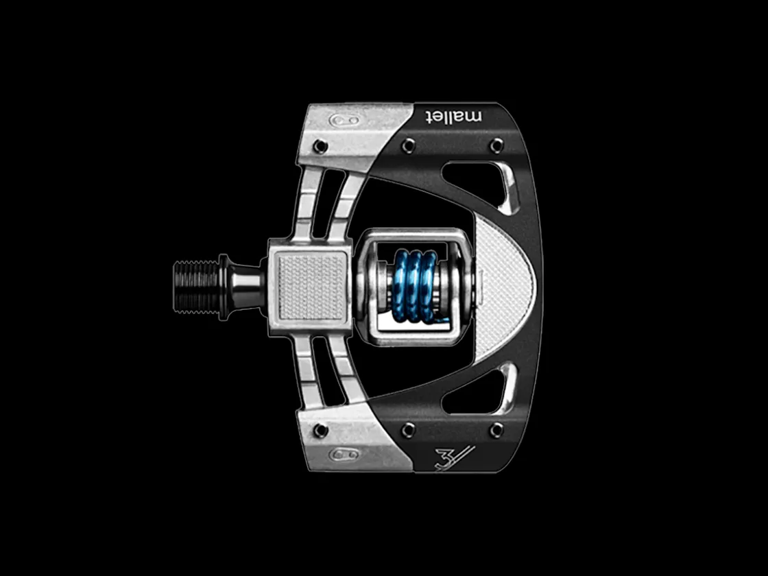 Trek Bikes Crankbrothers Mallet 3 Pedal Set Black/Silver Sale