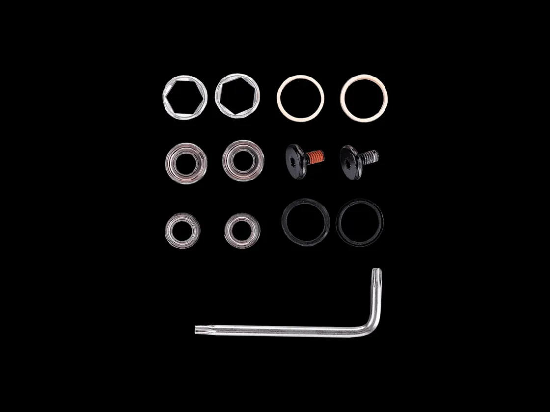 Trek Bikes Crankbrothers Stamp 2 & 3 Pedal Refresh Kit Black Outlet
