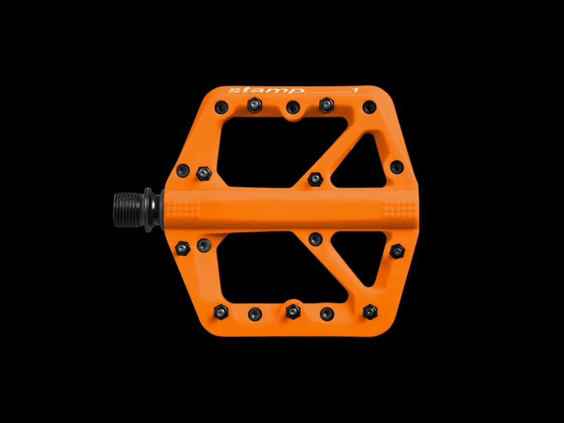 Trek Bikes Crankbrothers Stamp 1 Small Pedal Set Light Red Fashion