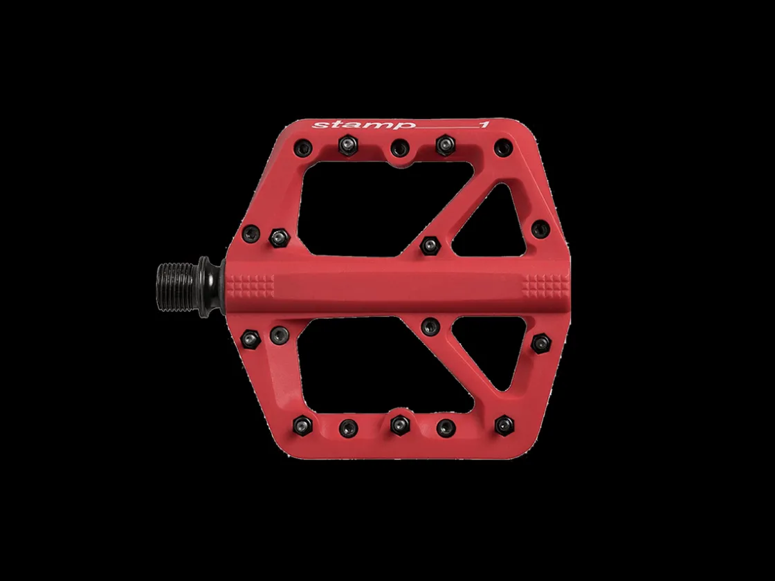 Trek Bikes Crankbrothers Stamp 1 Small Pedal Set Light Red Fashion