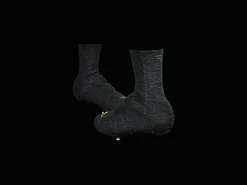 Trek Bikes DeFeet Slipstream Strada Wool 6" Shoe Cover Charcoal Hot