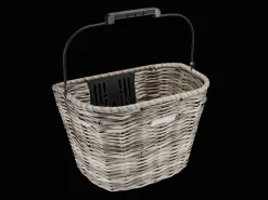 Trek Bikes Electra All-Weather Woven Front QR Basket Grey Shop