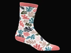 Trek Bikes Electra Coral Reef Socks Cream/Light Pink Flash Sale