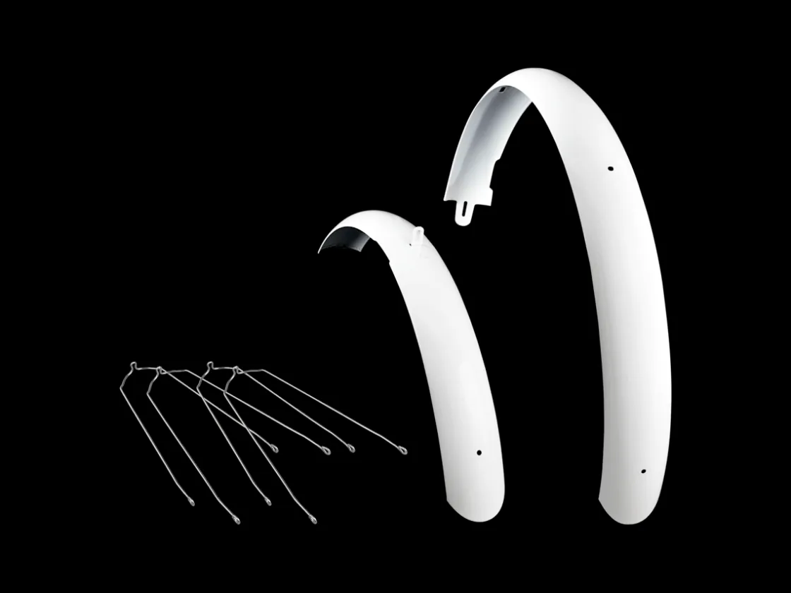 Trek Bikes Electra Cruiser Lux 3i Step-Thru 24" Fender Set White Shop