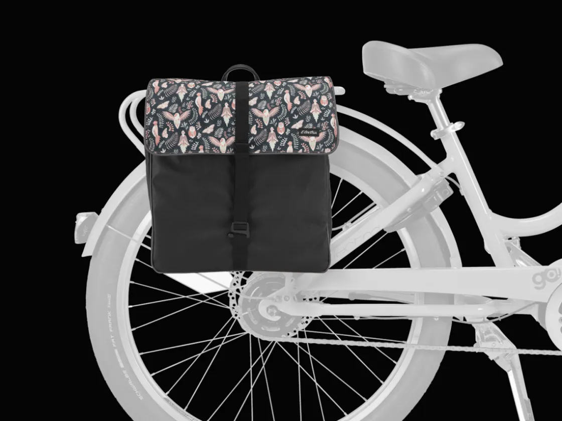 Trek Bikes Electra Fern Pannier Bag Black/Grey Clearance