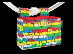 Trek Bikes Electra Graffiti Drip Handlebar Bag Blue/Light Red New