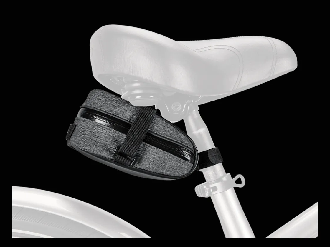 Trek Bikes Electra Heather Charcoal Saddle Bag Dark Grey Outlet