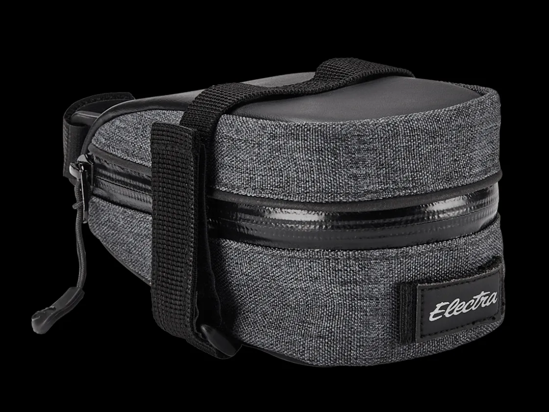 Trek Bikes Electra Heather Charcoal Saddle Bag Dark Grey Outlet