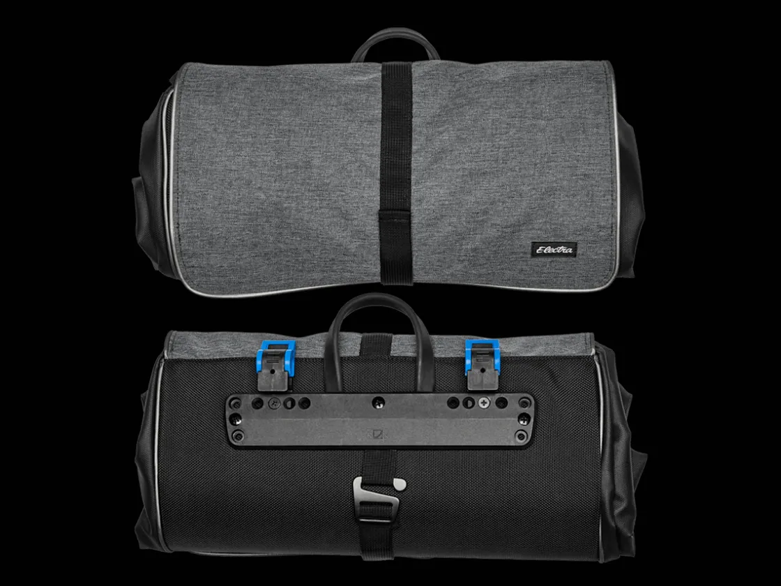 Trek Bikes Electra Heather Charcoal Pannier Bag Black/Grey Store